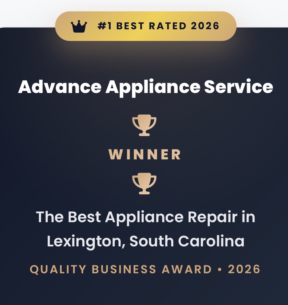 Quality Business Award 2026, Best Appliance Repair in Lexington, South Carolina